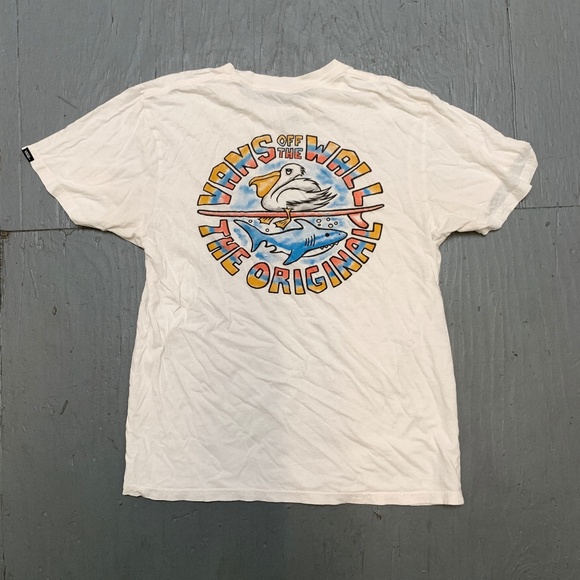 Vans Other - Vans Custom Fit Shirt Surf Beach Summer Board Ocean Skateboard Skate Pelican Art